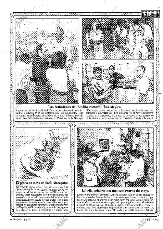 ABC SEVILLA 14-05-1997 página 107