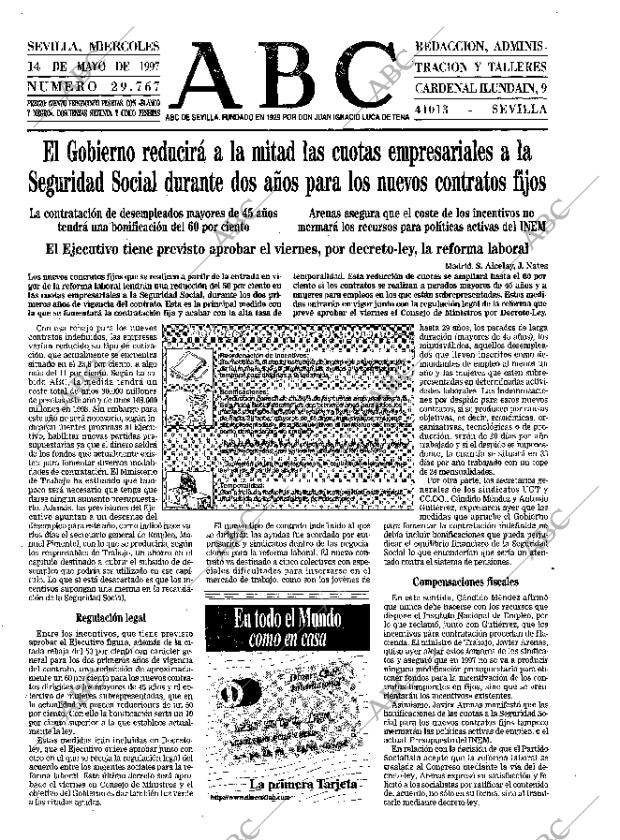 ABC SEVILLA 14-05-1997 página 17