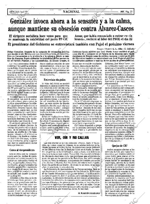 ABC SEVILLA 14-05-1997 página 23