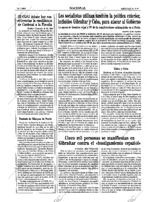 ABC SEVILLA 14-05-1997 página 26