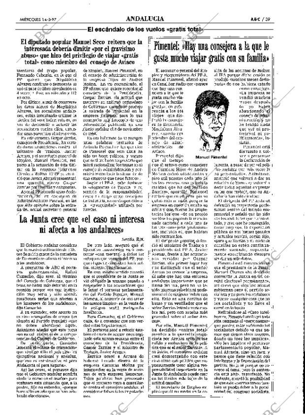 ABC SEVILLA 14-05-1997 página 39