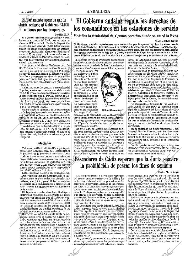 ABC SEVILLA 14-05-1997 página 40