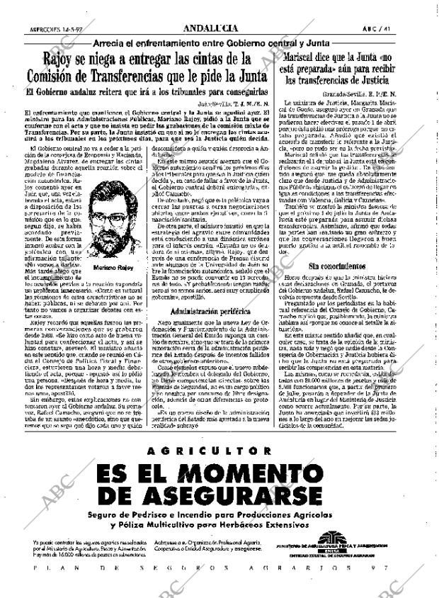 ABC SEVILLA 14-05-1997 página 41