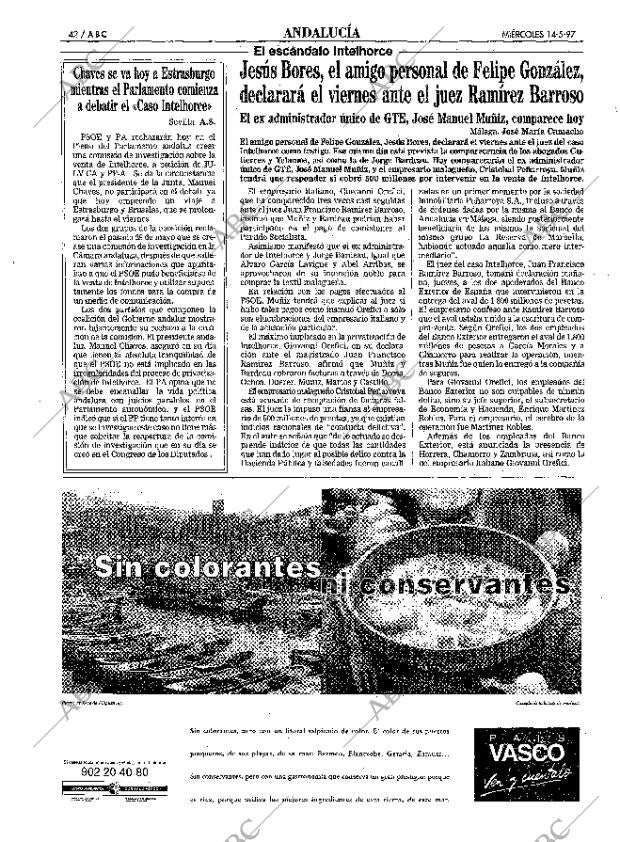 ABC SEVILLA 14-05-1997 página 42