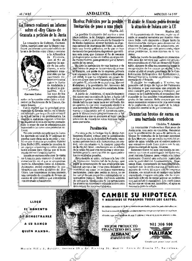 ABC SEVILLA 14-05-1997 página 46