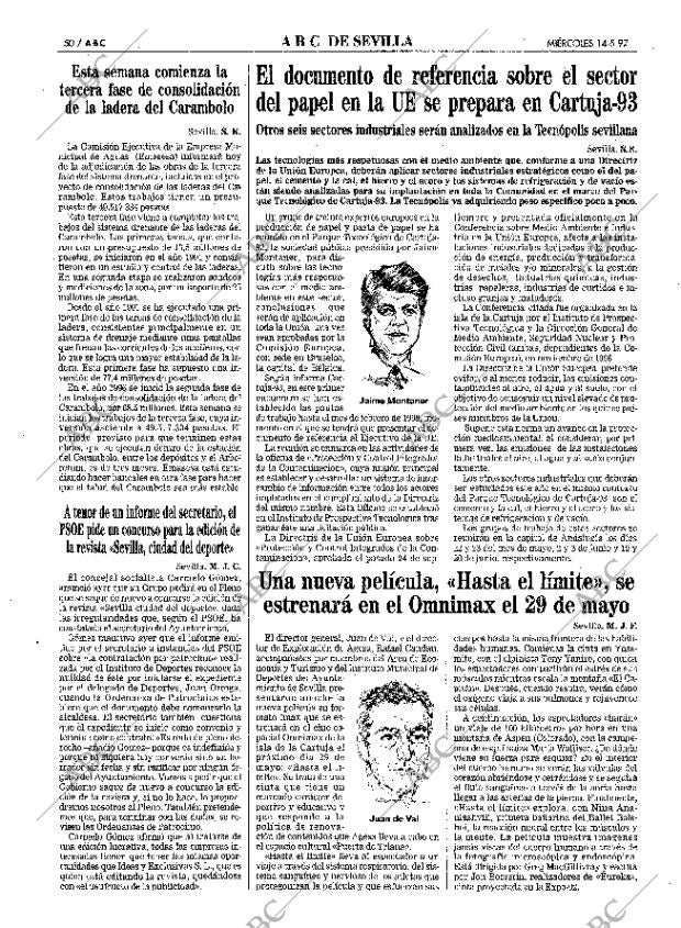 ABC SEVILLA 14-05-1997 página 50