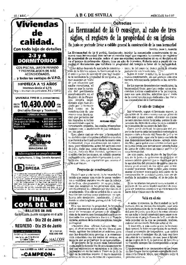 ABC SEVILLA 14-05-1997 página 60