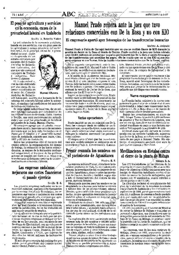 ABC SEVILLA 14-05-1997 página 72
