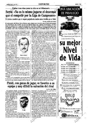 ABC SEVILLA 14-05-1997 página 85