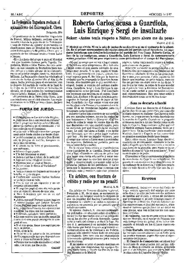 ABC SEVILLA 14-05-1997 página 88