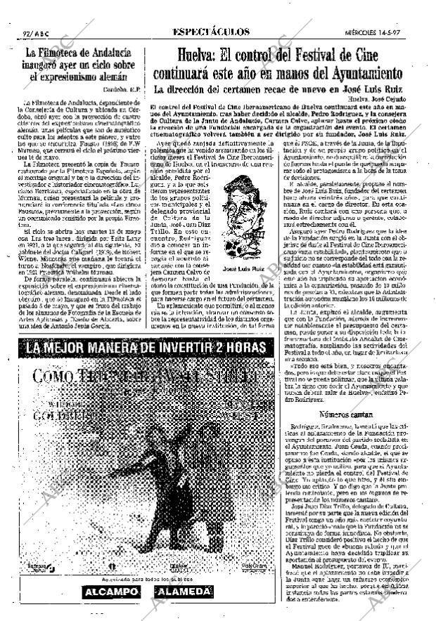 ABC SEVILLA 14-05-1997 página 92