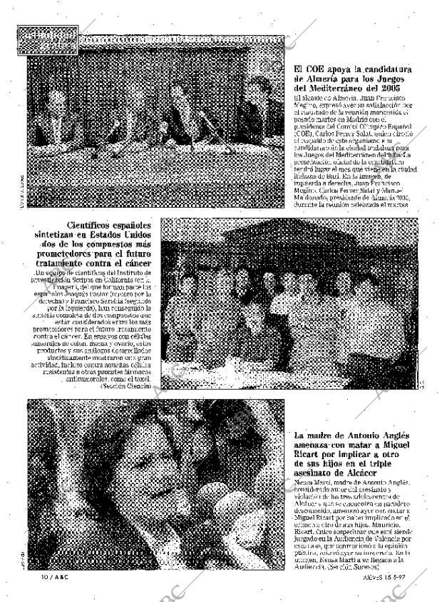 ABC MADRID 15-05-1997 página 10