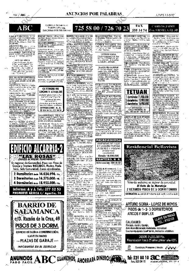 ABC MADRID 15-05-1997 página 104