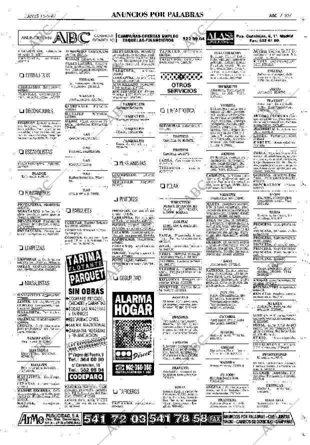 ABC MADRID 15-05-1997 página 107