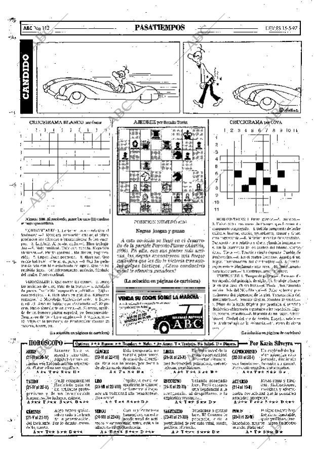 ABC MADRID 15-05-1997 página 112