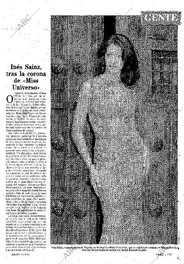 ABC MADRID 15-05-1997 página 113