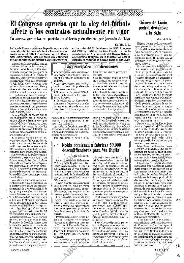 ABC MADRID 15-05-1997 página 115
