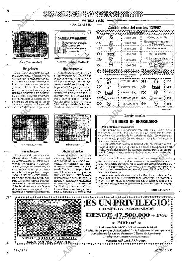 ABC MADRID 15-05-1997 página 116