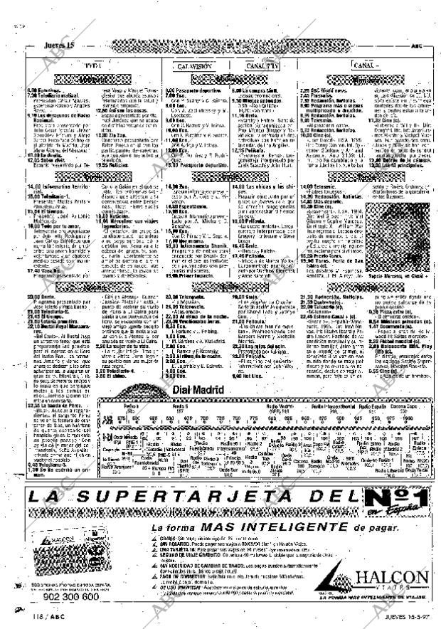 ABC MADRID 15-05-1997 página 118