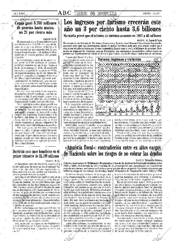 ABC MADRID 15-05-1997 página 38