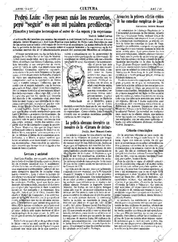 ABC MADRID 15-05-1997 página 51