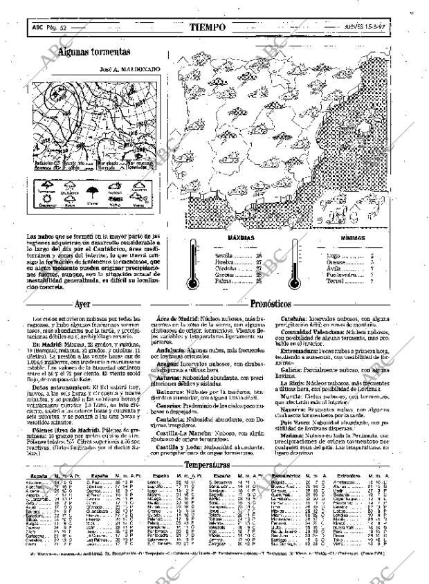 ABC MADRID 15-05-1997 página 52