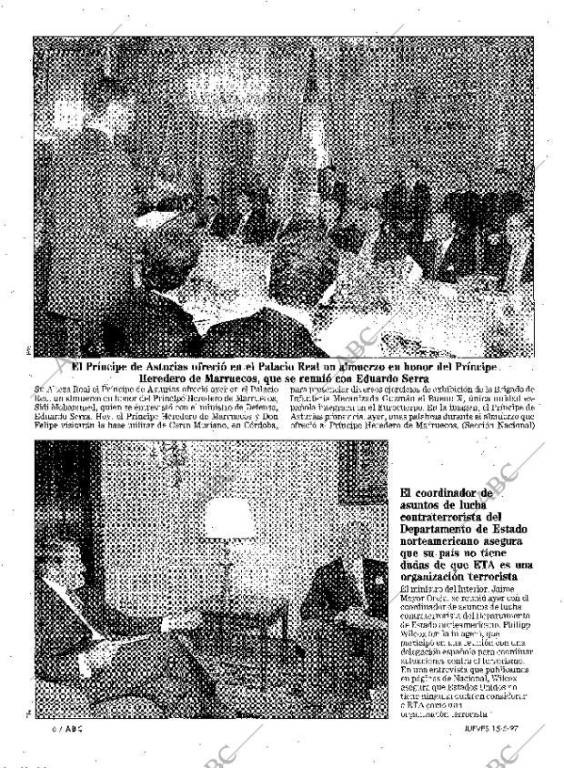 ABC MADRID 15-05-1997 página 6