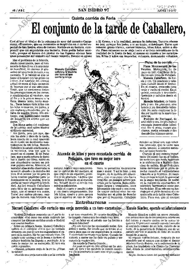 ABC MADRID 15-05-1997 página 68