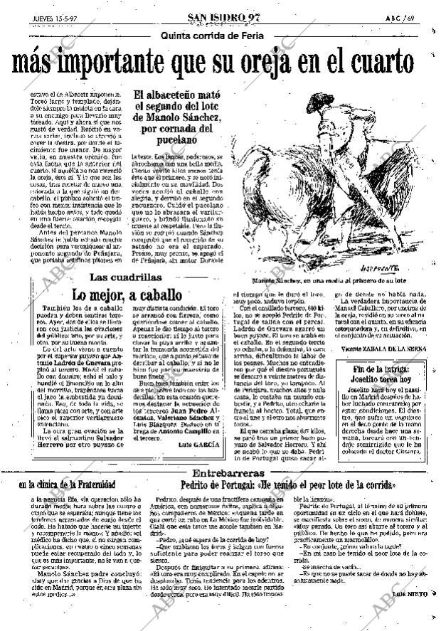 ABC MADRID 15-05-1997 página 69