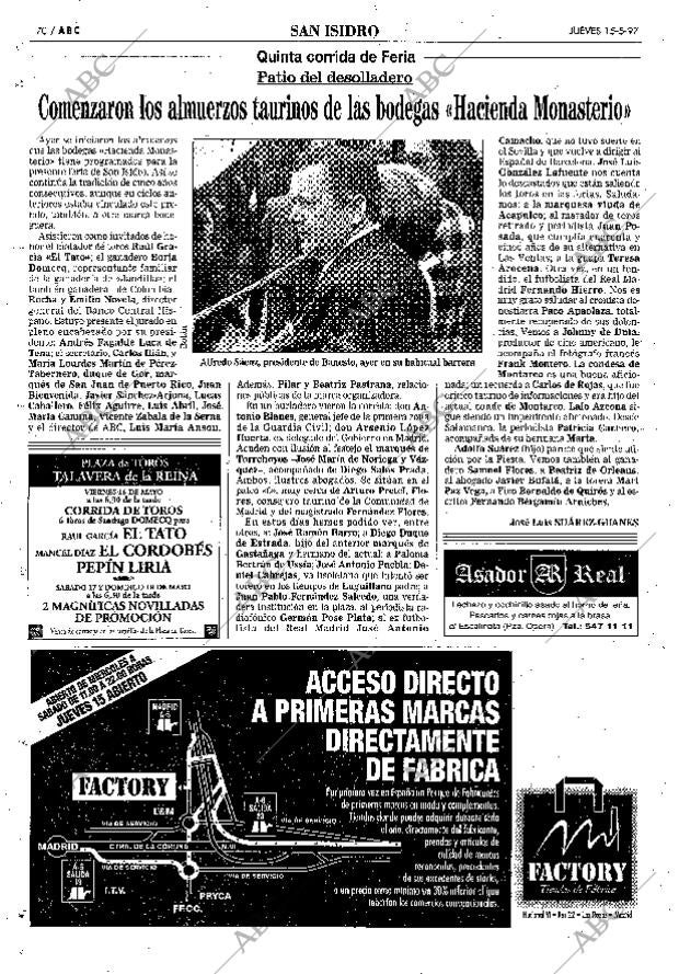 ABC MADRID 15-05-1997 página 70