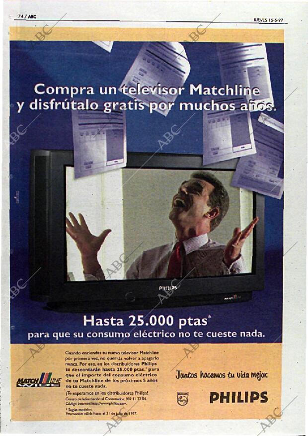 ABC MADRID 15-05-1997 página 74