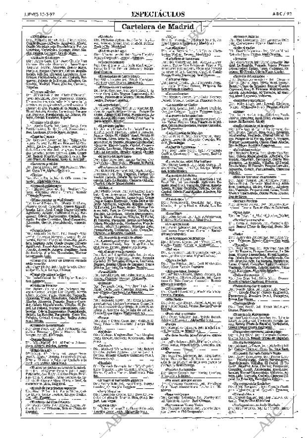 ABC MADRID 15-05-1997 página 93
