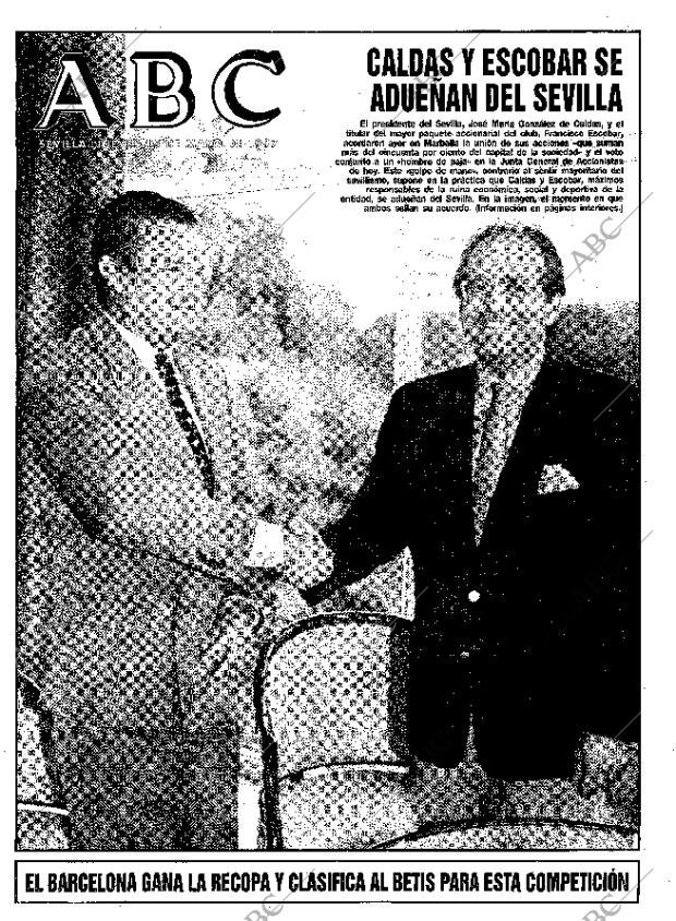 ABC SEVILLA 15-05-1997 página 1