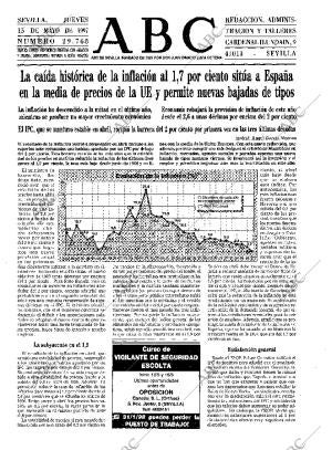 ABC SEVILLA 15-05-1997 página 15