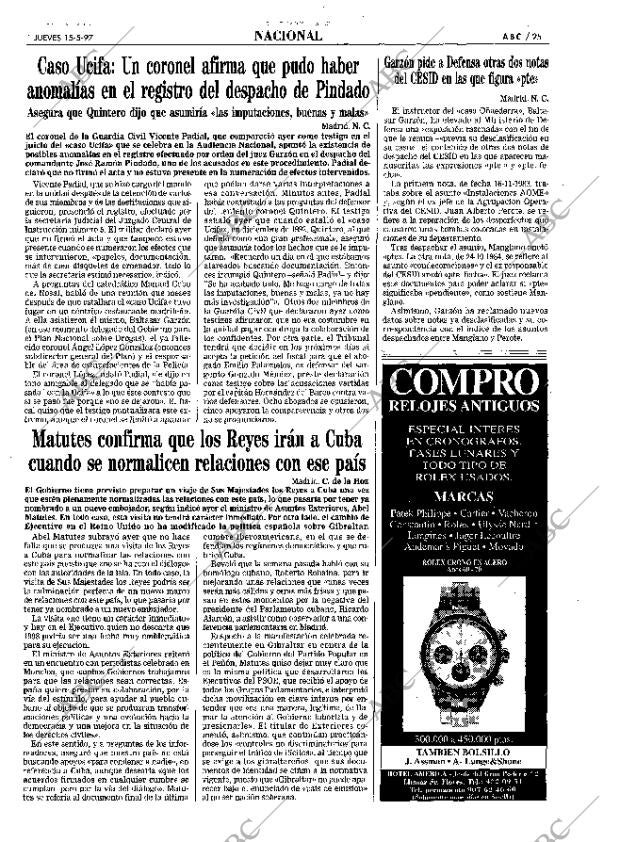 ABC SEVILLA 15-05-1997 página 25