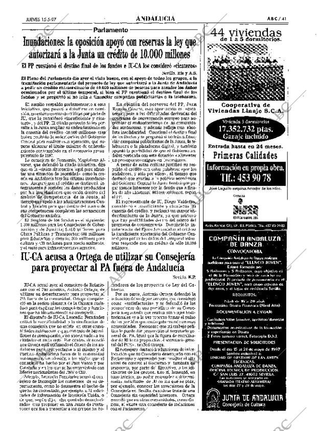 ABC SEVILLA 15-05-1997 página 41