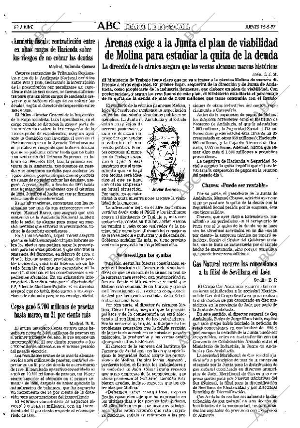 ABC SEVILLA 15-05-1997 página 62