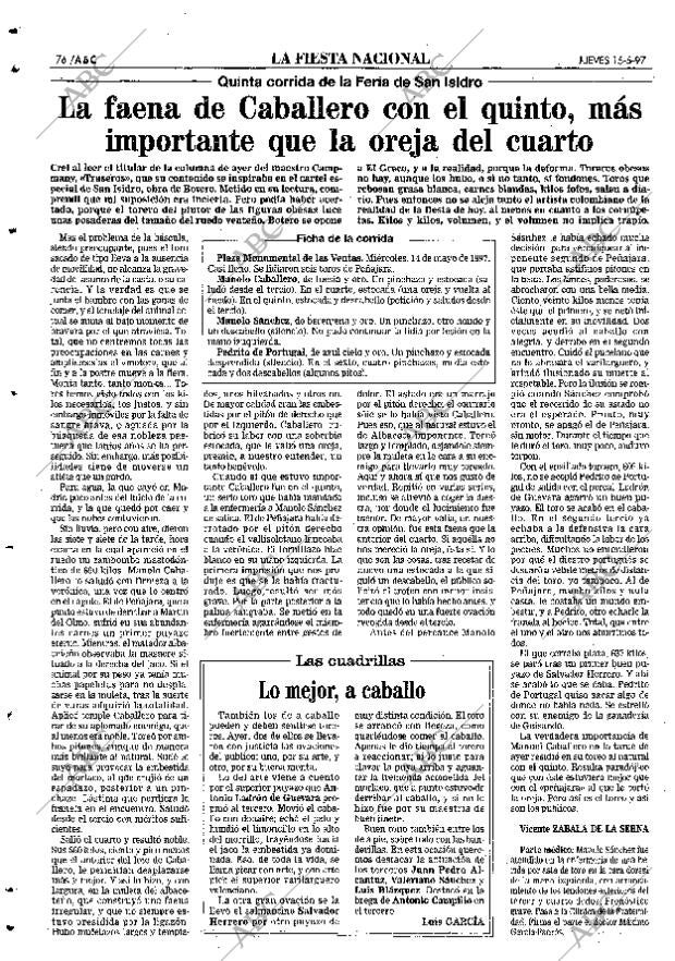 ABC SEVILLA 15-05-1997 página 76