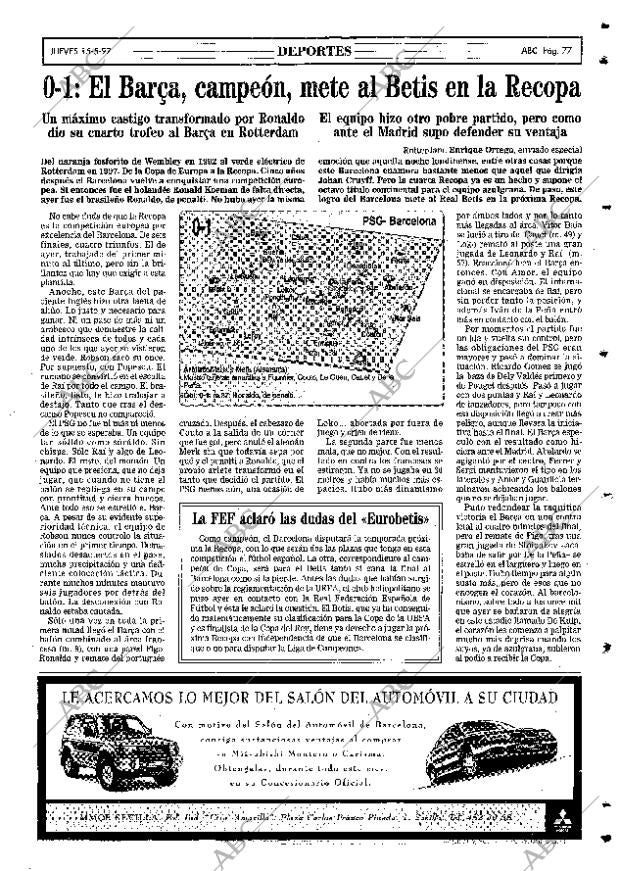 ABC SEVILLA 15-05-1997 página 77