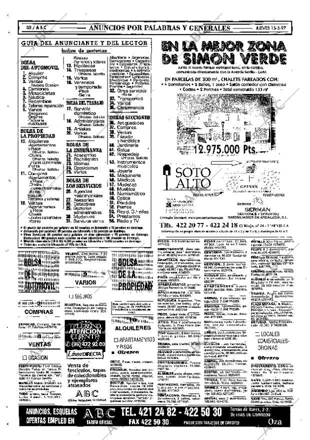 ABC SEVILLA 15-05-1997 página 88