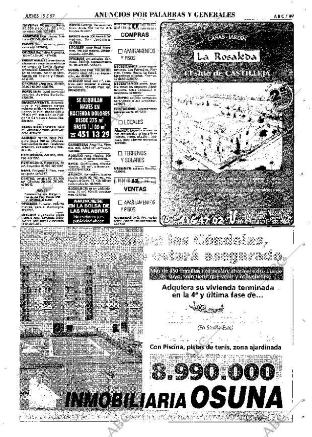 ABC SEVILLA 15-05-1997 página 89