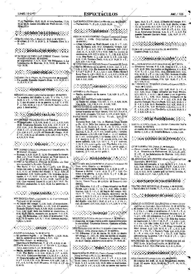 ABC MADRID 19-05-1997 página 105