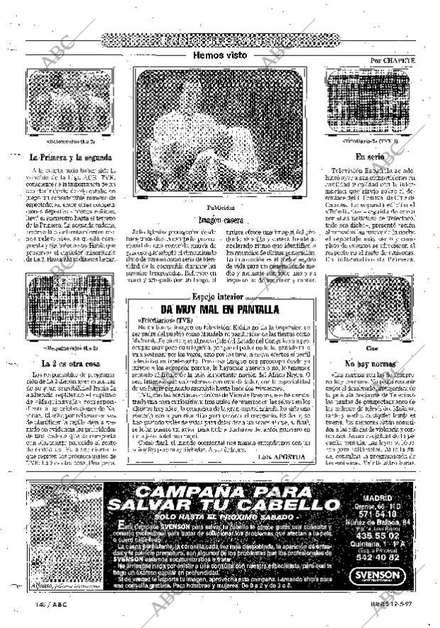 ABC MADRID 19-05-1997 página 140