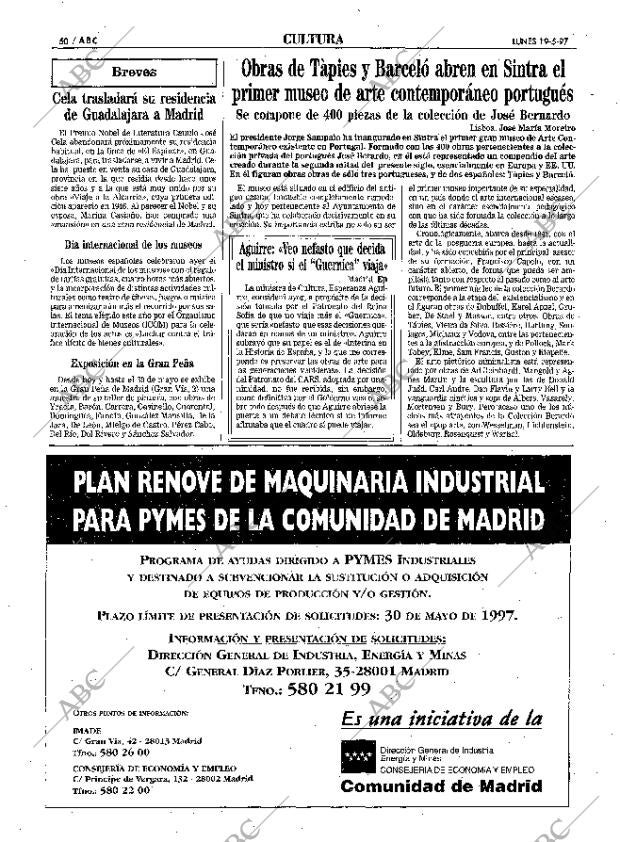 ABC MADRID 19-05-1997 página 50