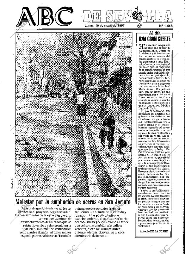 ABC SEVILLA 19-05-1997 página 47