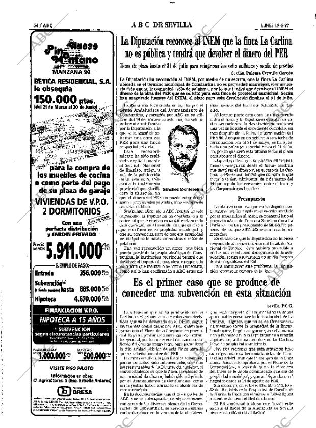 ABC SEVILLA 19-05-1997 página 54