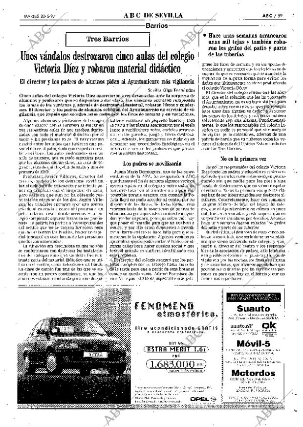 ABC SEVILLA 20-05-1997 página 59