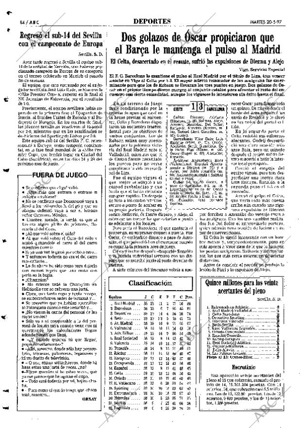 ABC SEVILLA 20-05-1997 página 84