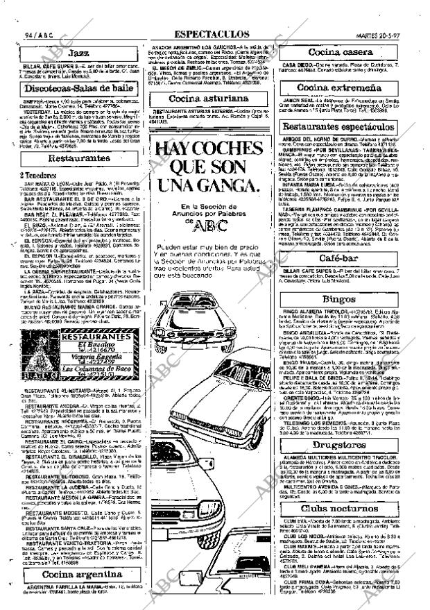 ABC SEVILLA 20-05-1997 página 94