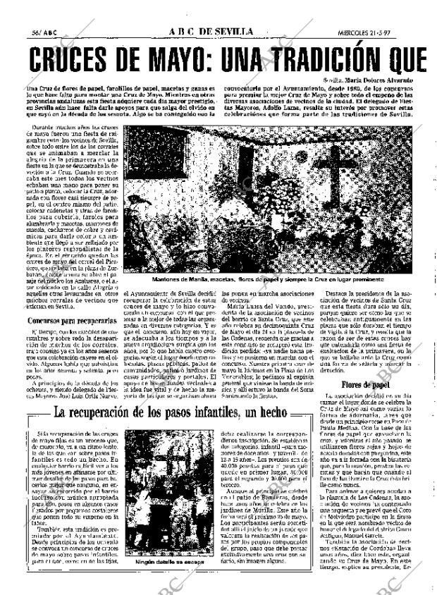 ABC SEVILLA 21-05-1997 página 56